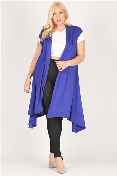 Women wholesale plus size cardigans tops