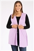 PLUS SIZE CARDIGAN SWEATER VEST 87002X-VIOLET(6 PC)