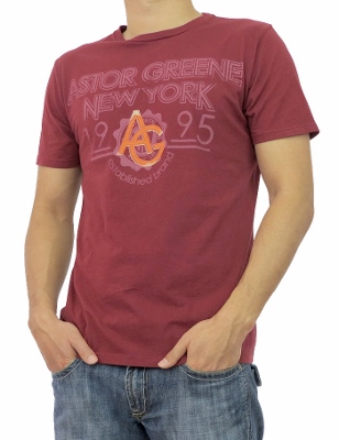Men Wholesale T-shirts AG-M1 Burgundy (6 PC)