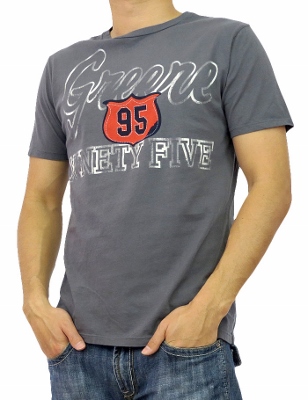 Men Wholesale T-shirts AG-M5 Charcoal (6 PC)