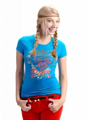Wholesale Top C-123-Turquoise (6 pc)