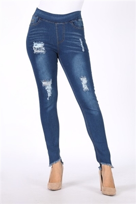 MidRise Distressed Rockstar Jeggings for Women  Old Navy
