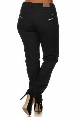 Wholesale jeans plus size LPSB-5003-Black