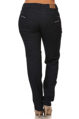 Wholesale jeans plus size LPSB-5003-Navy
