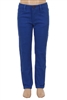 Girls Solid 5 Pocket Classic Pants NCSP-200 Royal
