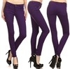 Wholesale Pants Basic 5 Pockets NSP-103 Purple