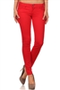 Wholesale Pants Basic 5 Pockets NSP-111-Red