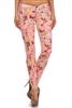 Wholesale Floral Pants NSP-516 Pink