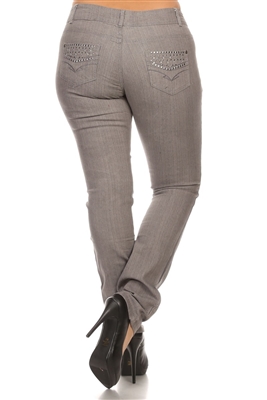 Wholesale jeans PSB-2102-GREY