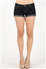 5 Pocket classic Hot Denim Shorts SP102-Black