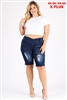 Wholesale plus size denim shorts
