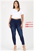 Extended plus size 4X/5X-5X/6X Jeggings TSP002-MD-BL(6 PC)