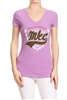 Wholesale Top V-105-LAVENDER