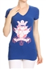 Wholesale Top V-119-ROYAL