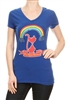 Wholesale Top V-128-ROYAL