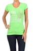 Wholesale Top V-211-LIME
