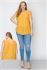 Wool Dobby Plus Top WT803X-Mustard-(6 PC)