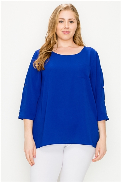 Plus size koshibo tops