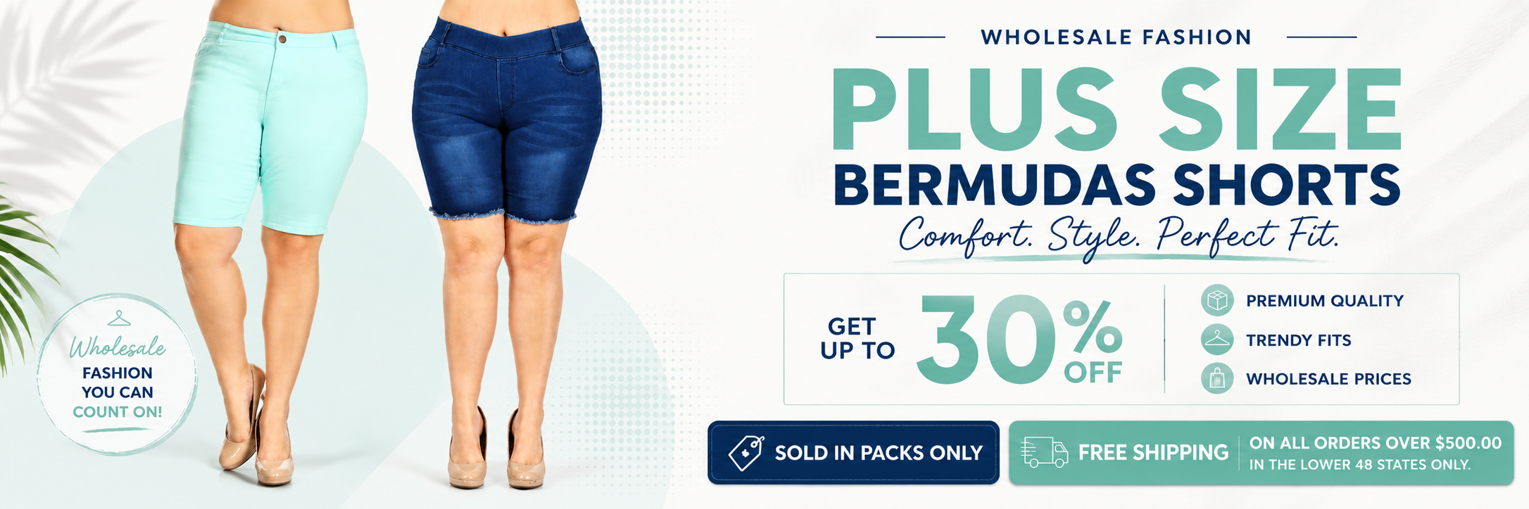 plus-size-women-shorts-and-bermudas-wholesale